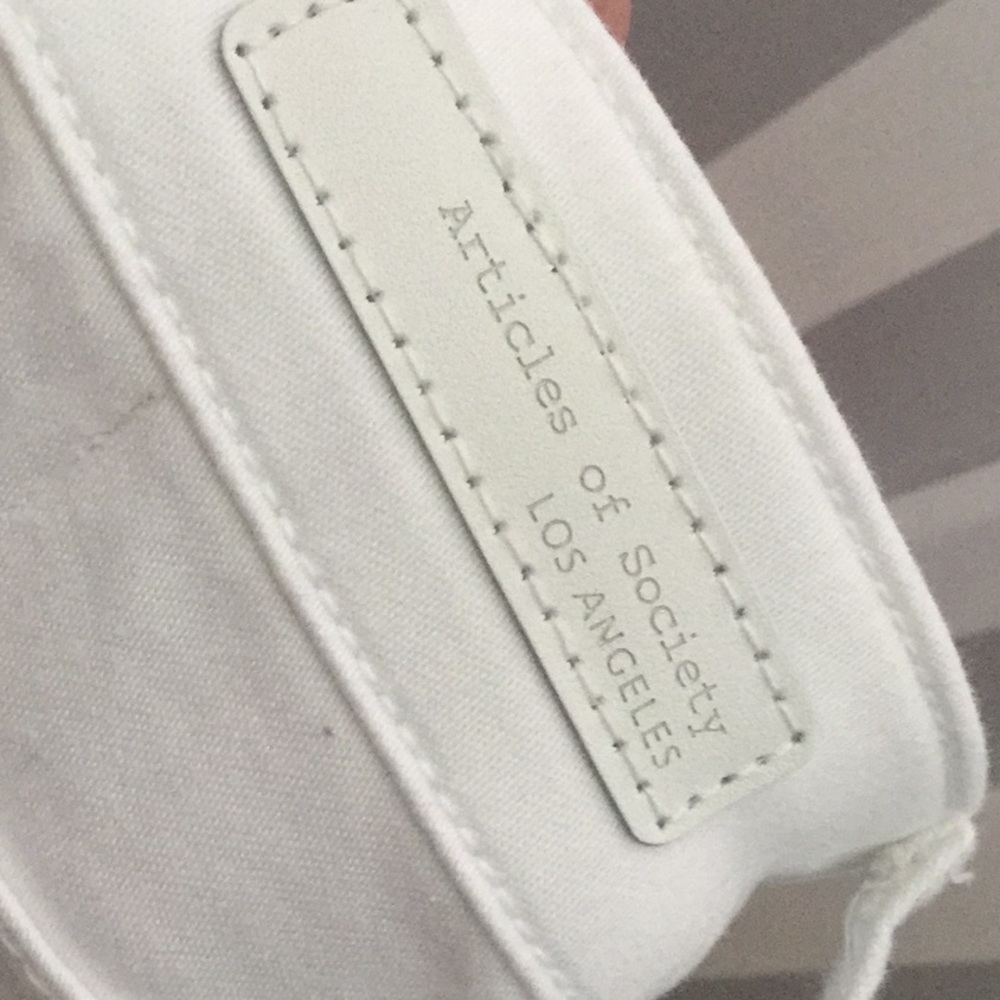 Articles of Society white Berlin pants.